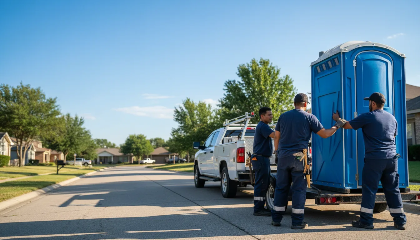 Portable Toilet Rental in Columbus, NJ near me